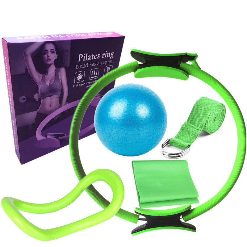 6-teiliges Yoga- & Pilates-Ring-Set – Fitness-Trainingsgerät für Ganzkörpertraining