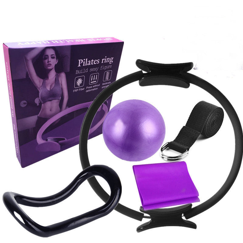 6-teiliges Yoga- & Pilates-Ring-Set – Fitness-Trainingsgerät für Ganzkörpertraining