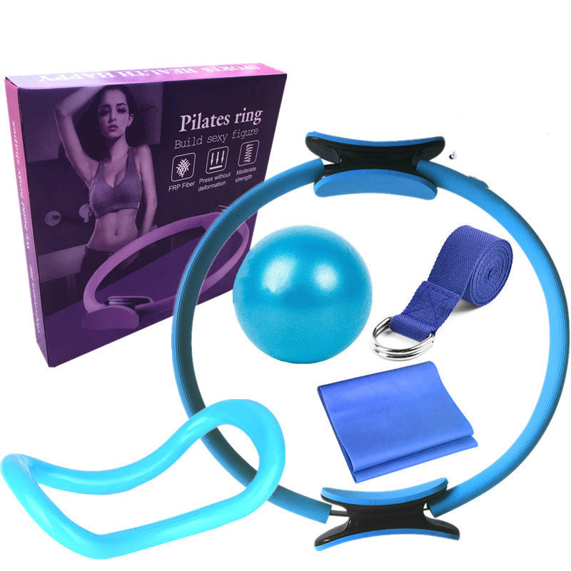 6-teiliges Yoga- & Pilates-Ring-Set – Fitness-Trainingsgerät für Ganzkörpertraining