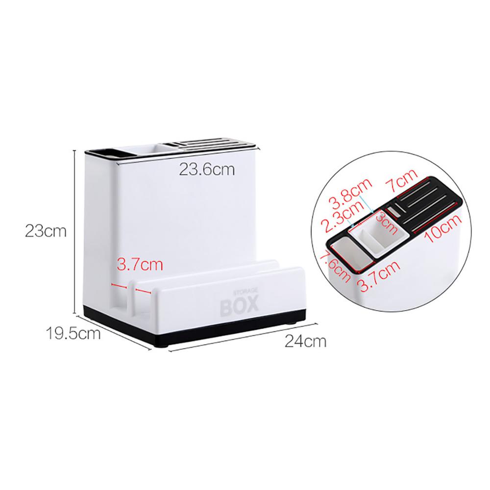 Küchen-Aufbewahrungshalter aus Kunststoff für Besteck und Messer