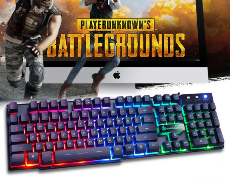 Externe Gaming-Tastatur und Maus für Notebook