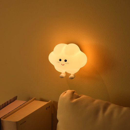 Moon XINGX Cloud Silicone Light Bedroom Cute Pat Magnetic Suction Bedside Lamp Charging