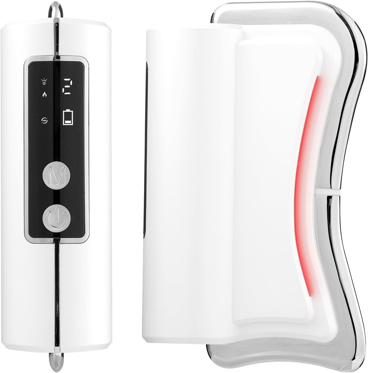 Elektrisches Faszienmassagegerät mit Vibration und Wärmefunktion