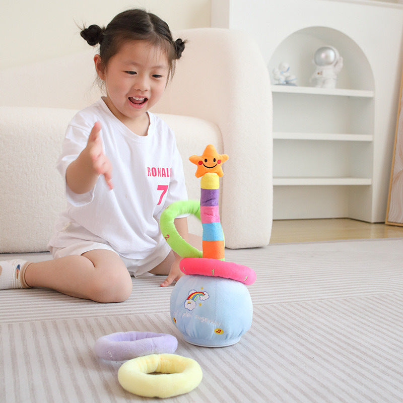 Elektrisches Plüschtier mit Licht- und Musikfunktion