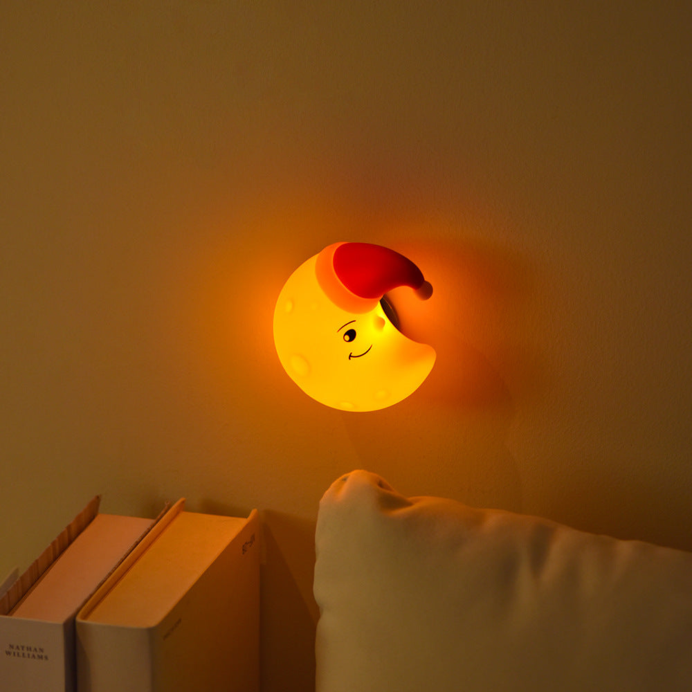 Moon XINGX Cloud Silicone Light Bedroom Cute Pat Magnetic Suction Bedside Lamp Charging