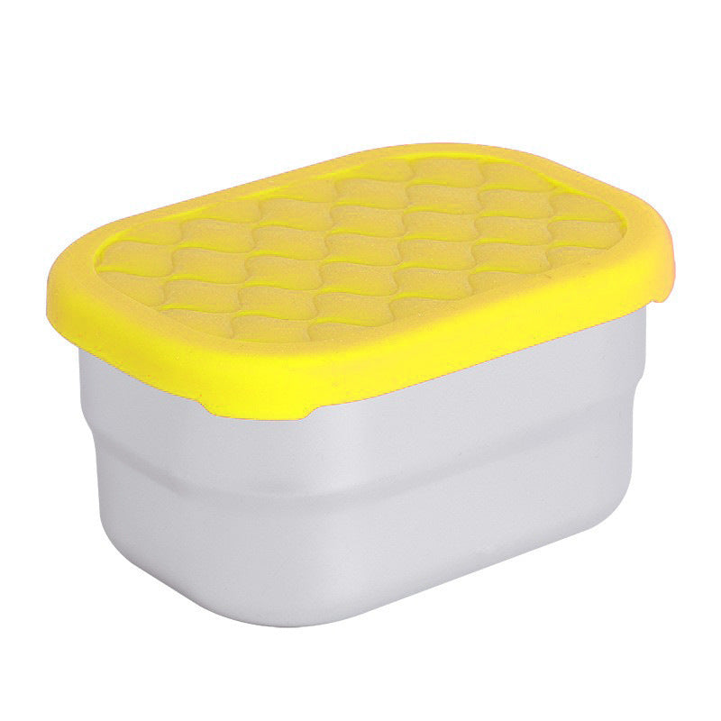 Edelstahl-Soßenschälchen in rechteckiger Form