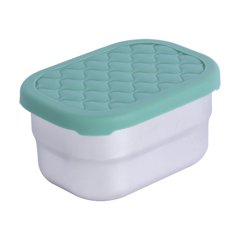 Edelstahl-Soßenschälchen in rechteckiger Form