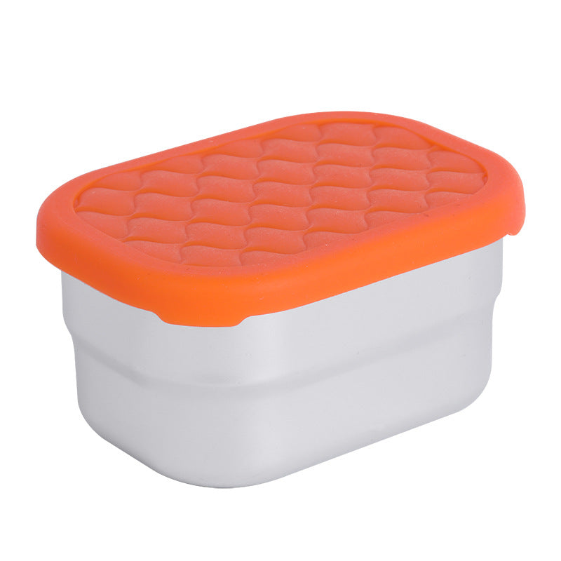 Edelstahl-Soßenschälchen in rechteckiger Form