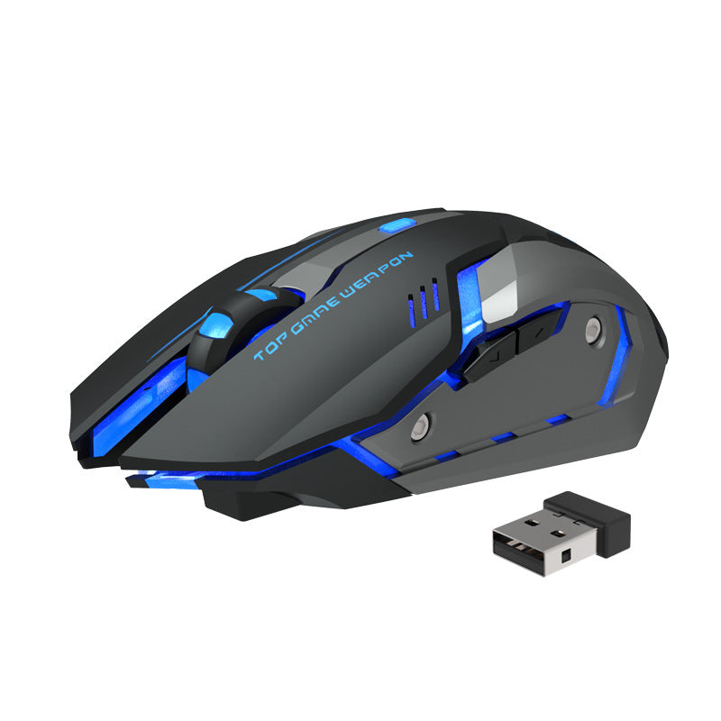Kabellose, leise Gaming-Maus mit Ladefunktion