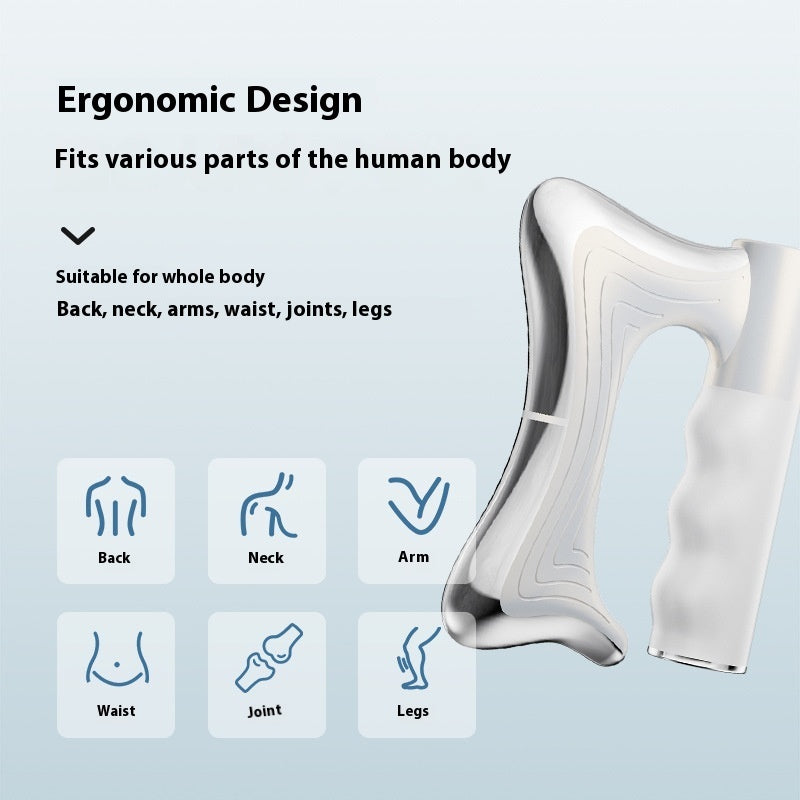 Elektrisches Faszienmassagegerät mit Vibration und Wärmefunktion