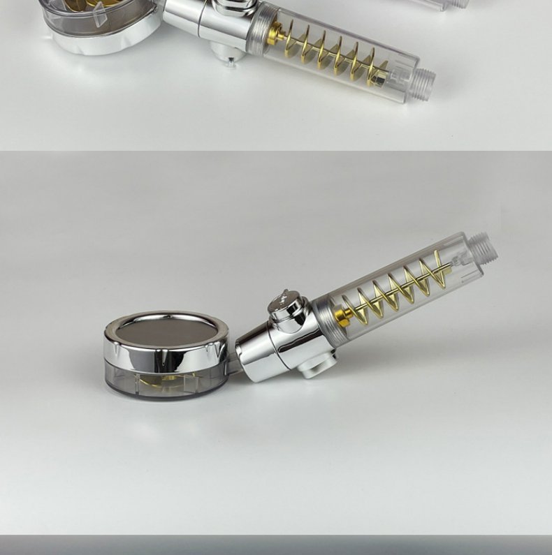 Multifunktionaler Hochdruck-Duschkopf mit Turbotechnologie